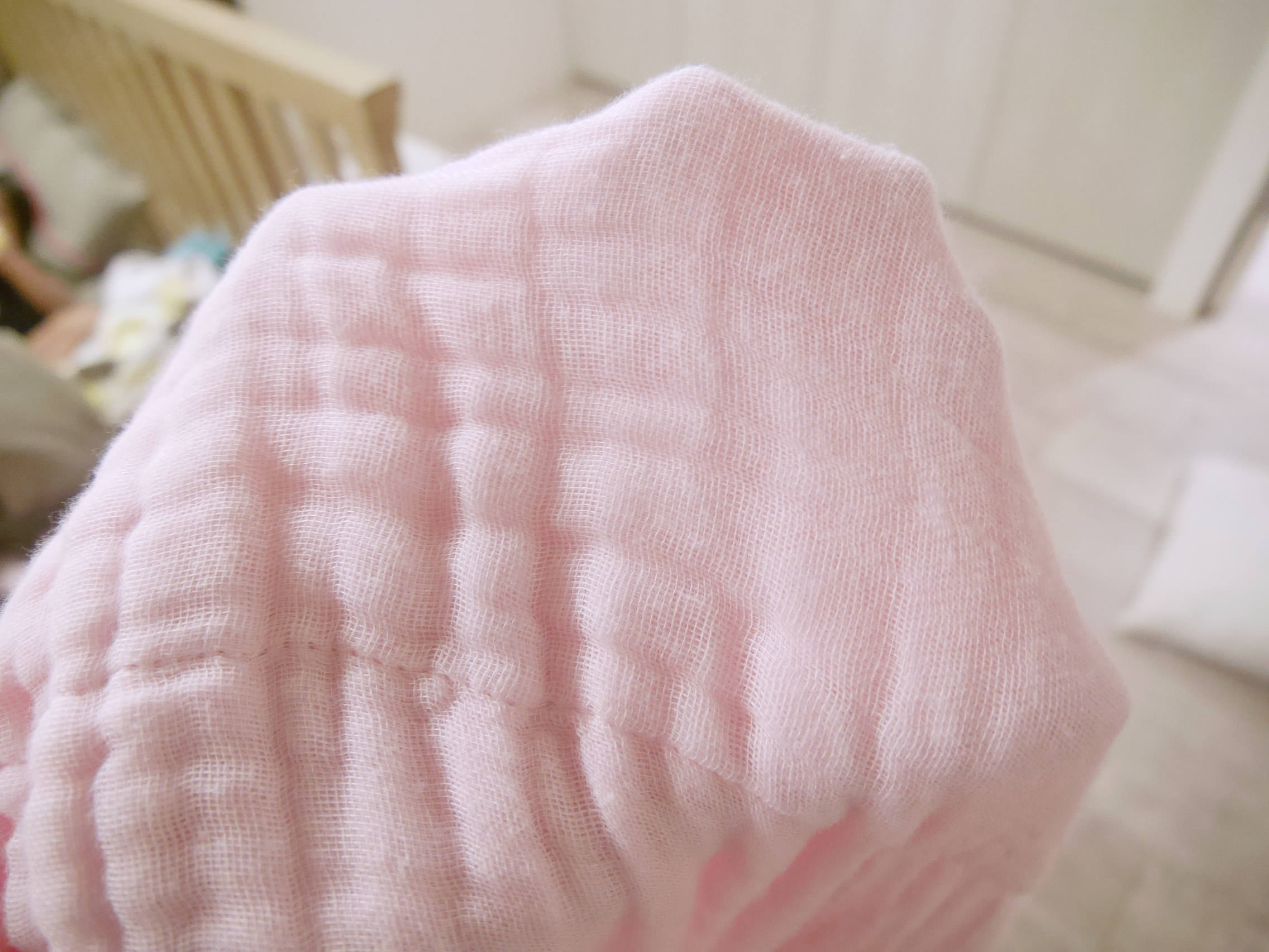 [啾團] 對寶寶最溫柔的呵護,最講究的浴巾!英國 JustGreen 十層澎澎紗純棉紗布浴巾/小方巾
