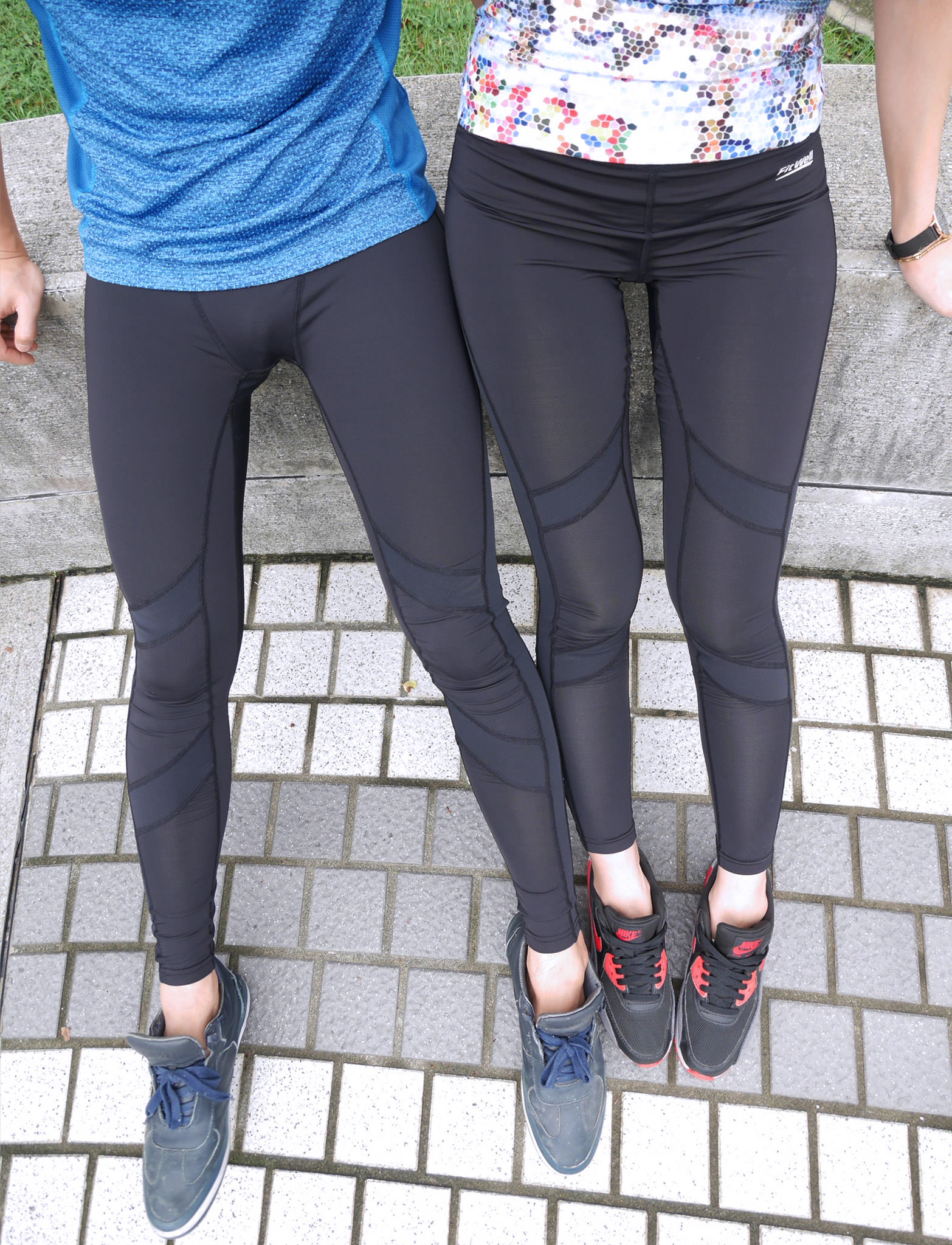 [穿搭] 運動事半功倍,護腿輕鬆跑跳,讓運動也可以很美麗的FitWell運動壓力褲