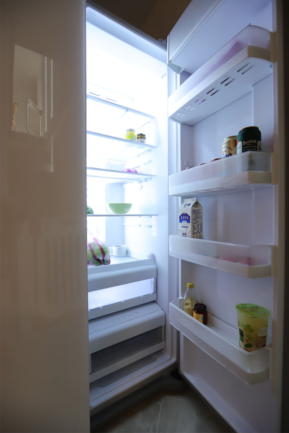 [家電] 結合時尚美型與機能讓家中美感提升的大冰箱-惠而浦對開門冰箱惠而浦WHS600LW 創易對開門冰箱
