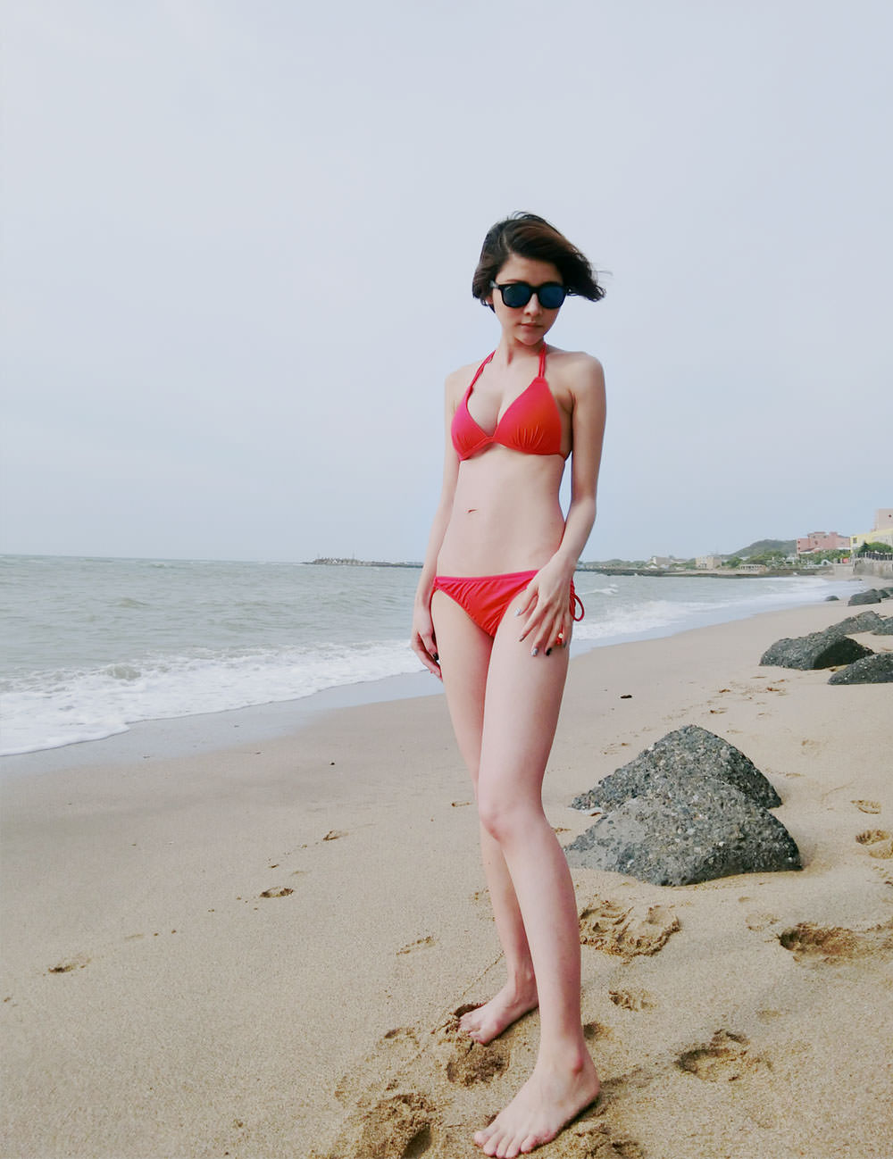 [泳衣] WAVE SHINE Bikini美波神器,海邊必備超強比基尼,小胸也可以出現漂亮的溝溝