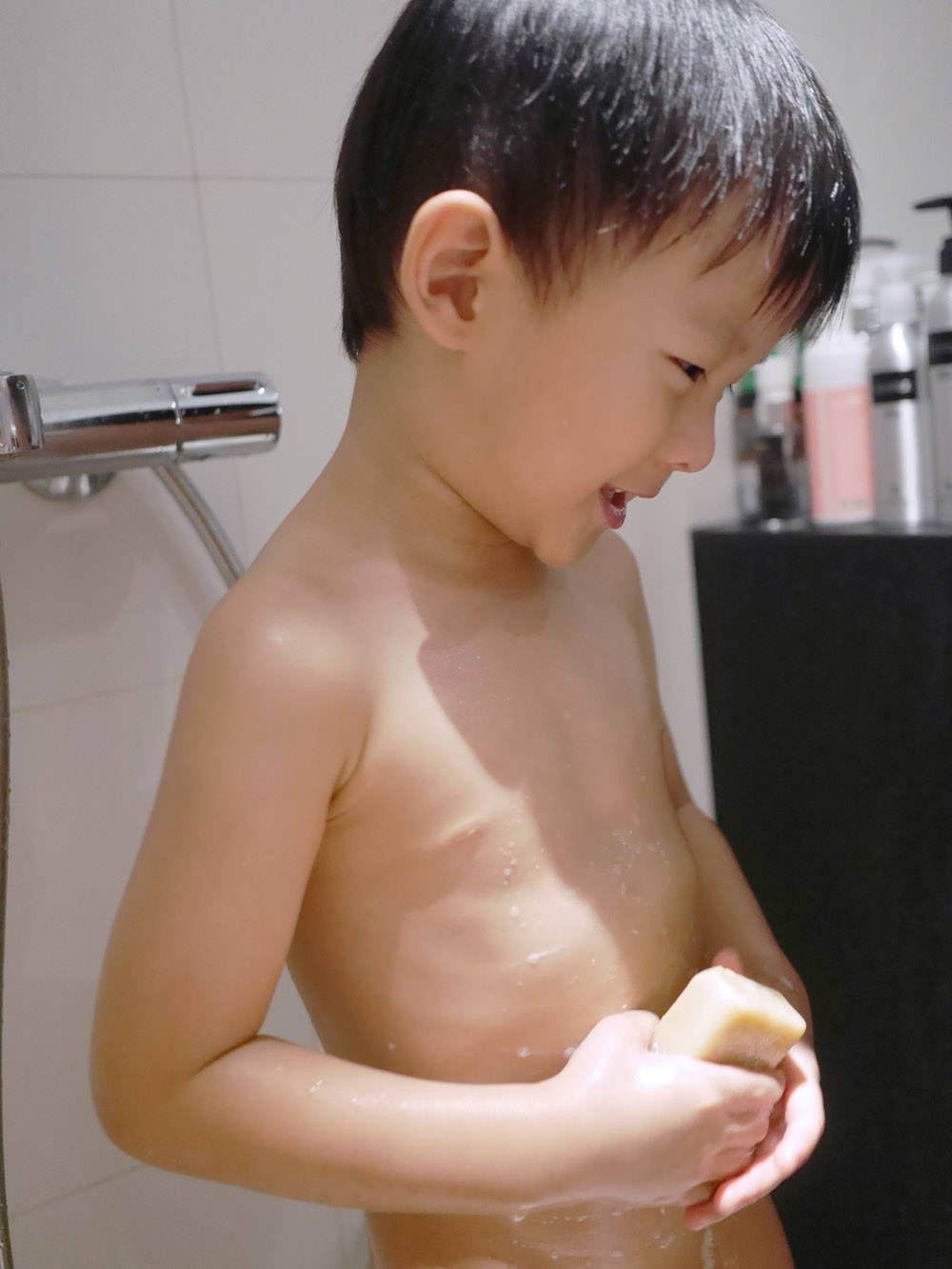 [手工皂] 阿嬤的配方-黑糖羊奶皂 ,專為孕婦寶貝設計全家都能使用的潔膚用品無負擔冷製肥皂