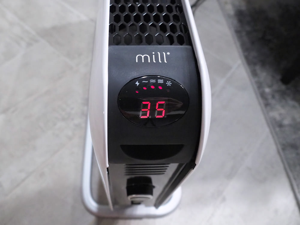 [啾團] 簡約時尚安全又暖房快.讓冬天的室內暖呼呼的挪威mill對流式電暖器SG1500LED