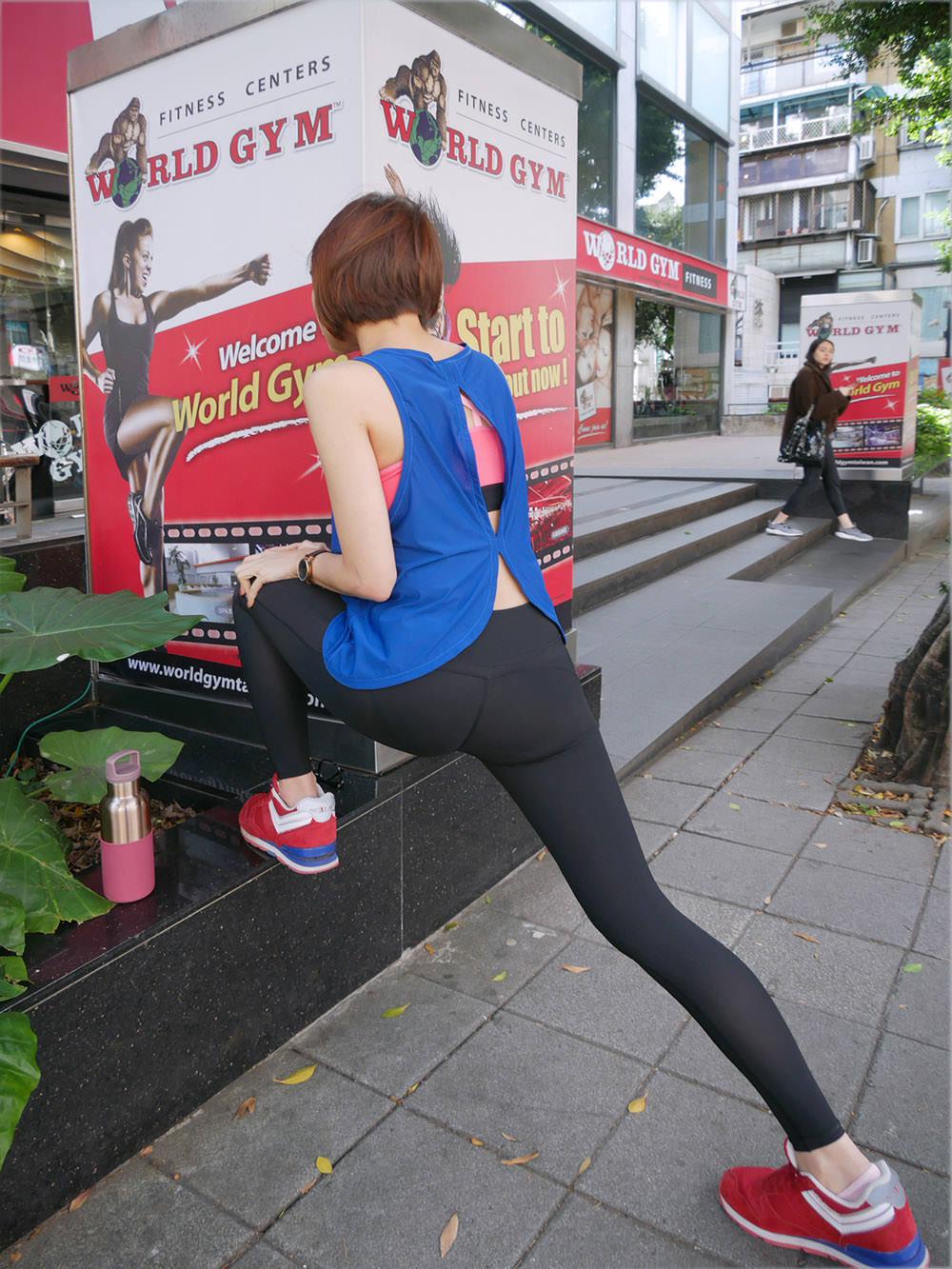 [穿搭] 運動事半功倍,護腿輕鬆跑跳,讓運動也可以很美麗的FitWell運動壓力褲