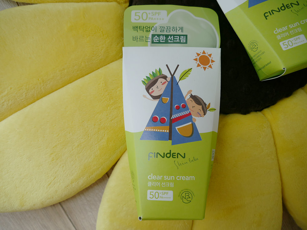 [啾團] Finden嬰兒界的夢幻用品.好用到讓人會想持續回購的韓國頂級嬰幼兒護膚(這次只有防曬及小罐乳液)
