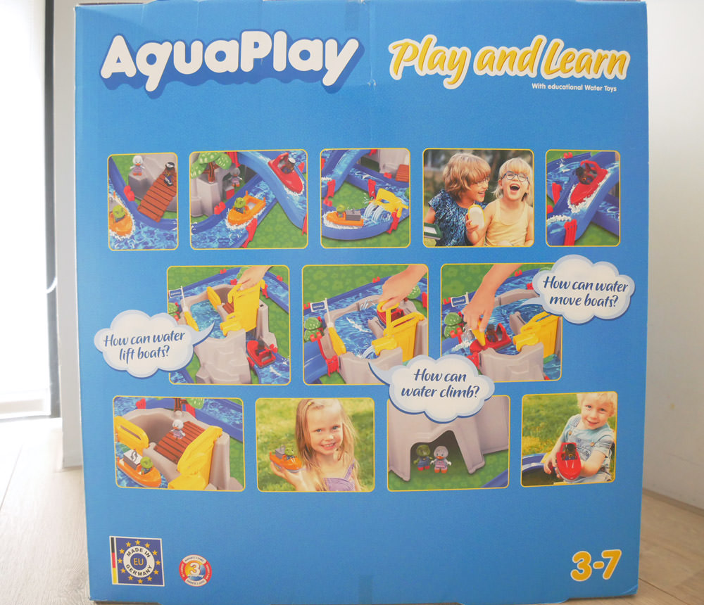[啾團] 另類玩水放電x瑞典 Aquaplay 火山歷險漂漂河水上樂園玩具讓大人小孩都瘋狂的滑水道遊戲