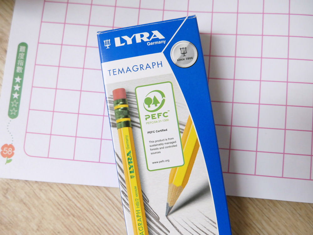 [啾團] 德國LYRA開始拿鉛筆了!開學學寫字必備.讓運筆更穩更順的好用鉛筆(另有美國The Pencil Grip握筆器及法國Maped畫具)