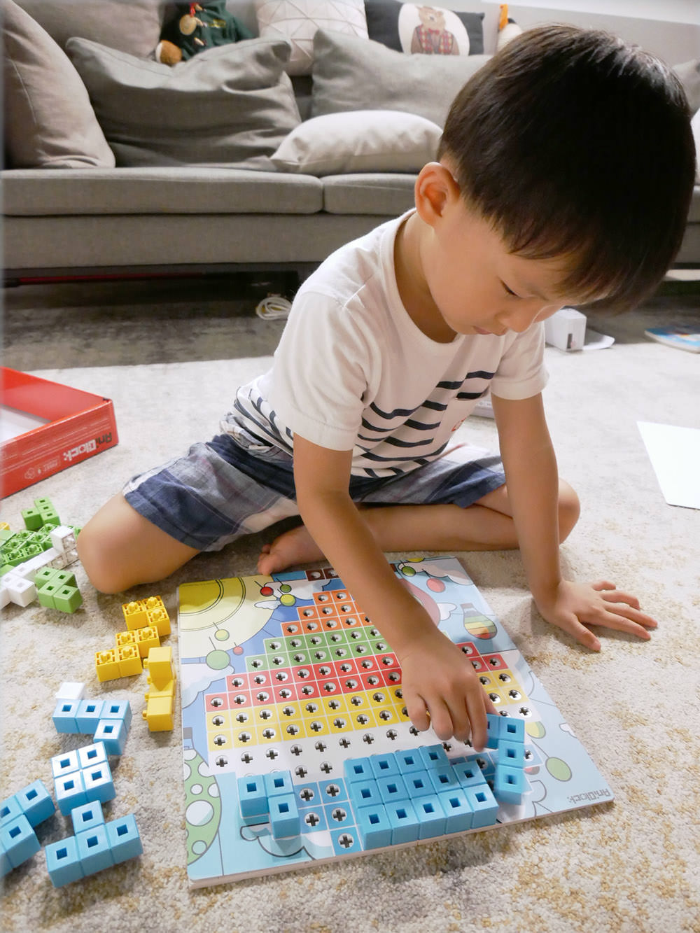 [啾團] 韓國AniBlock AR積木 積木拼圖讓拼好的積木活跳跳在眼前出現-益智玩具推薦