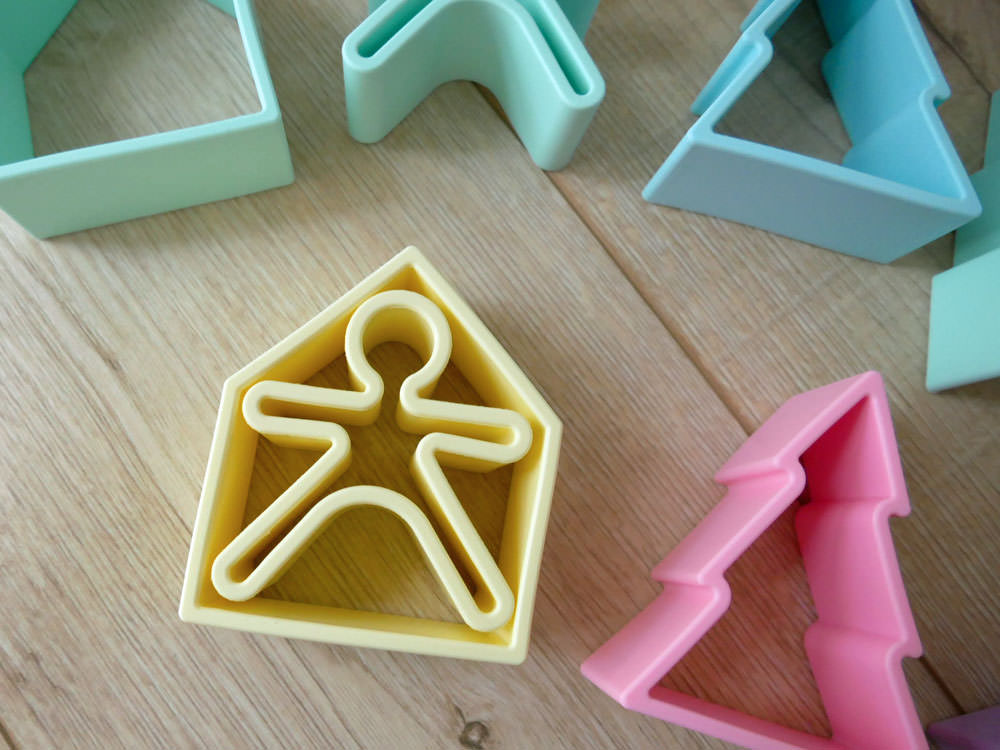 [啾團] 西班牙dëna 多功能益智軟積木/疊疊樂-可玩又可煮的好玩益智玩具