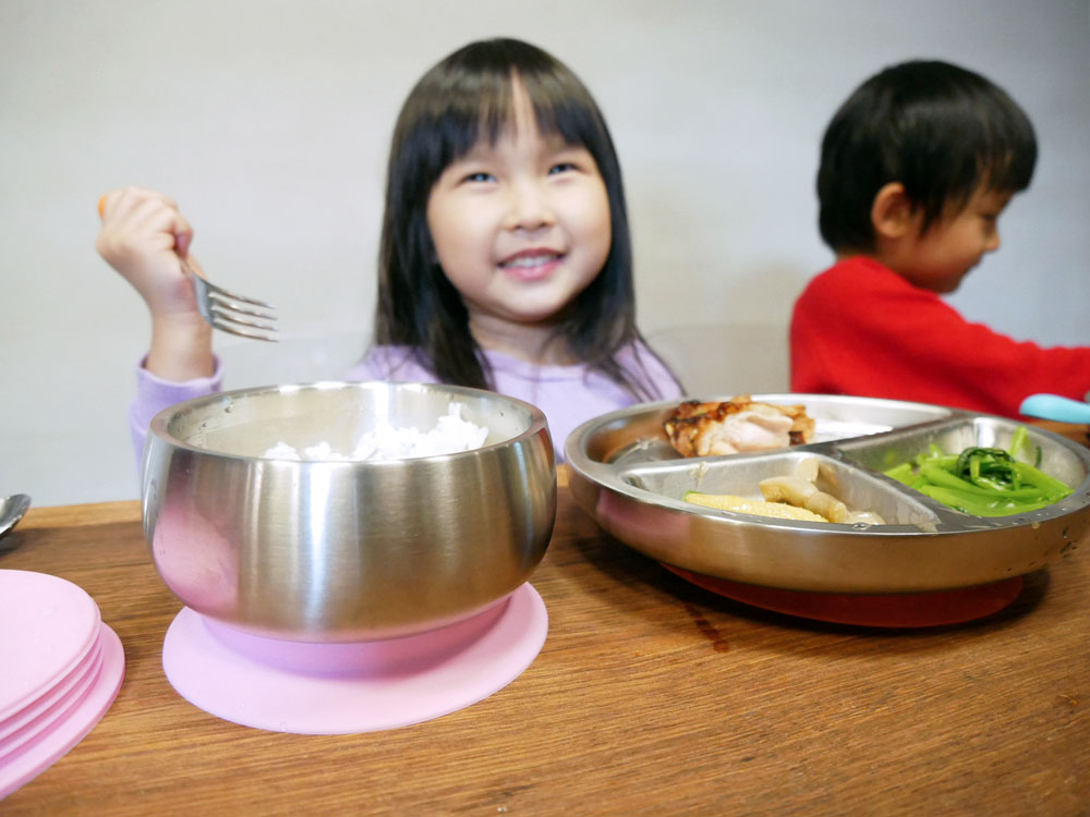 [啾團] 美國Avanchy嬰幼兒餐具-雙層不鏽鋼餐盤/餐碗/餐具.結合好洗及耐摔.用不壞的超好用餐具