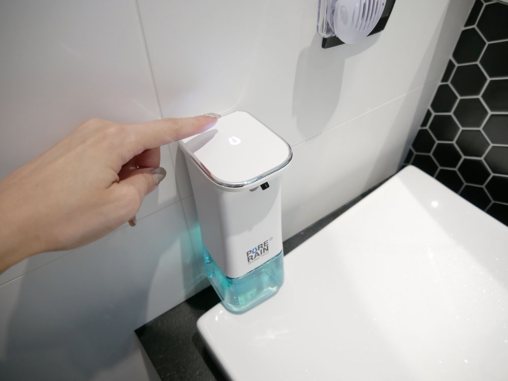 [啾團] 韓國Aroma Sense-PureRain自動感應泡沫洗手機讓小孩喜歡上洗手!細菌別跟著我回家