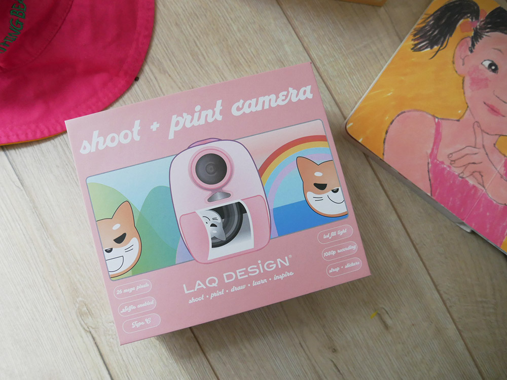 [啾團] LAQ DESiGN高畫質兒童列印相機,隨拍即印!小朋友們都超喜歡的有趣相機