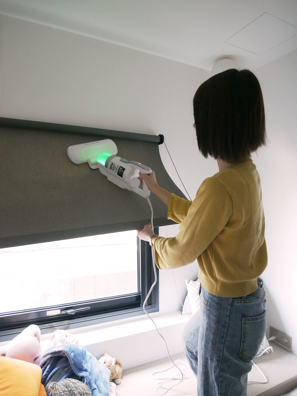 [啾團] 實測過敏人的居家清潔好幫手!對抗塵蟎.日本最夯IRIS雙氣旋偵測除蟎清淨機 HEPA13銀離子限定版 IC-FAC4史上最強 - 大拍5.0(第九波)