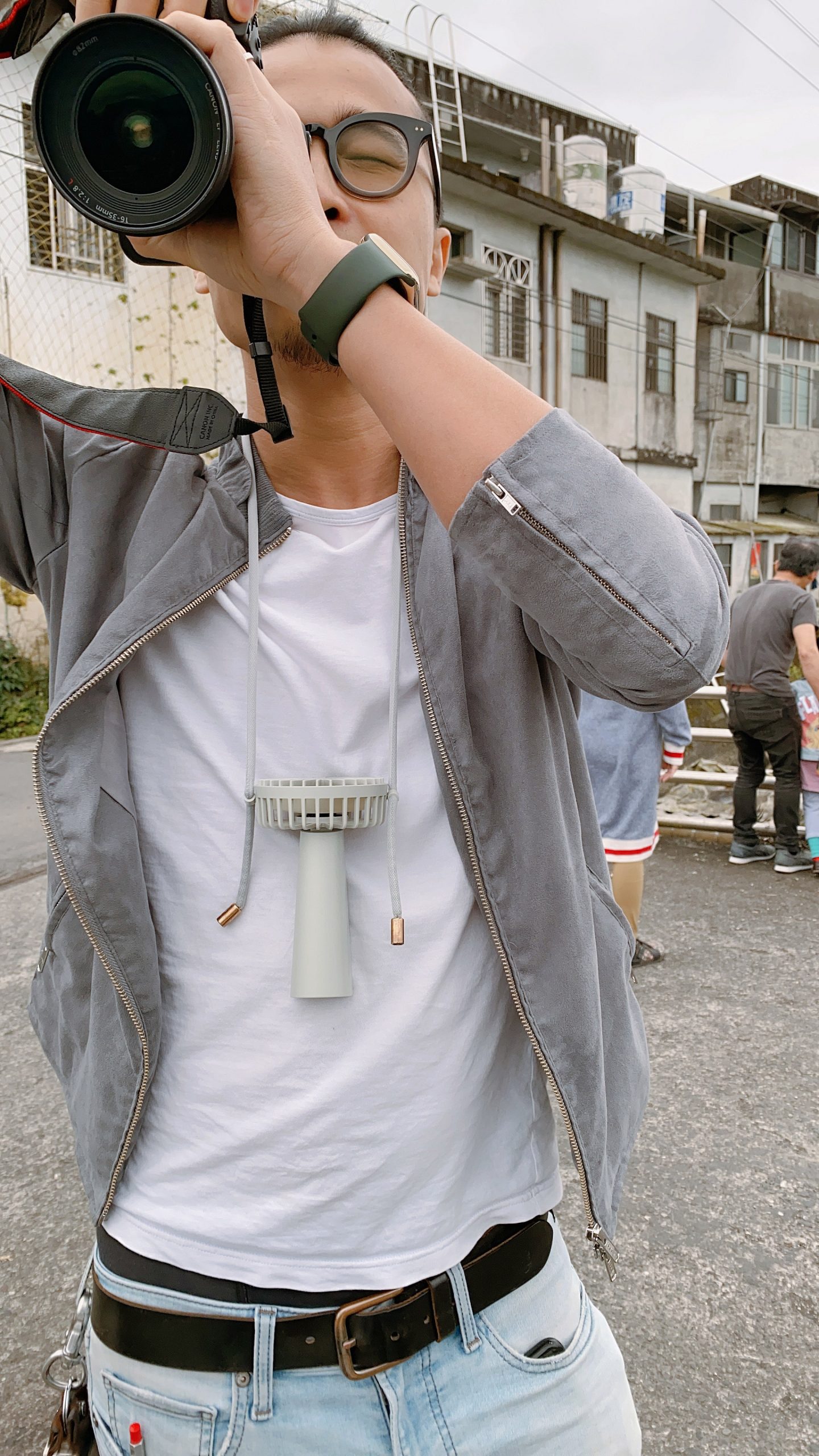 [好物] AIRMATE 艾美特 USB手持小風扇+日本製Connect M遮陽帽