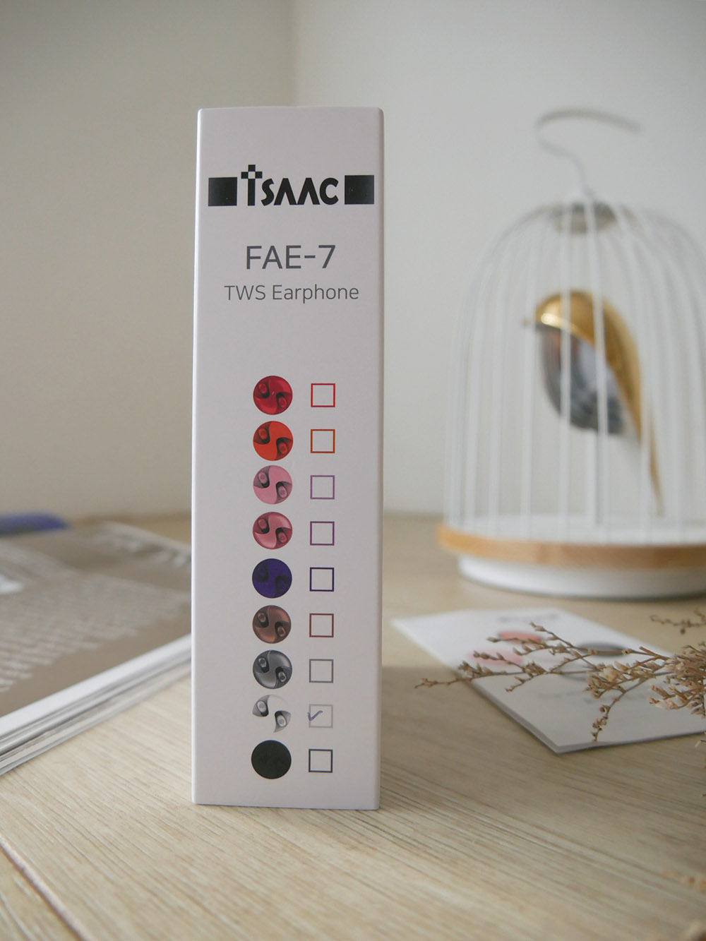 [啾團] 韓國ISAAC FAE-7粉餅真無線藍芽耳機!結合音質與質感讓耳機也是時尚配件