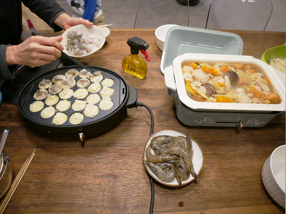 [啾團] 日本超人氣BRUNO加大型多功能電烤盤(內含平盤+章魚燒)聚餐/火鍋/烤肉