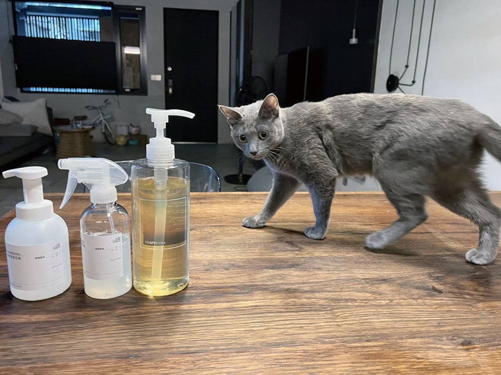 [啾團] Soapresso超濃縮 家事黑皂液幫家中小孩寵物打造安全無毒的乾淨環境