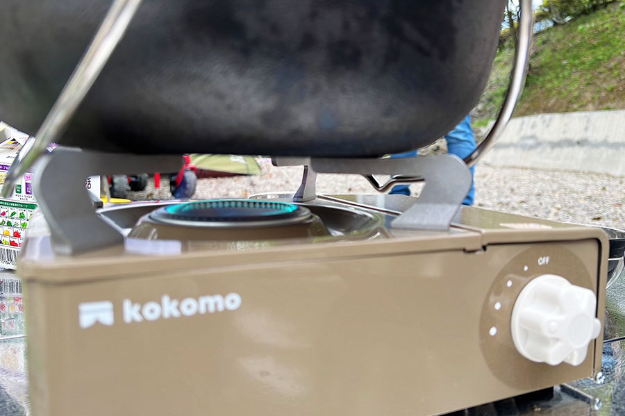 [啾團] 韓系kokomo便攜美型卡式爐,3.0kW大火力,安全抗風!露營或在家使用都好用 KM-205