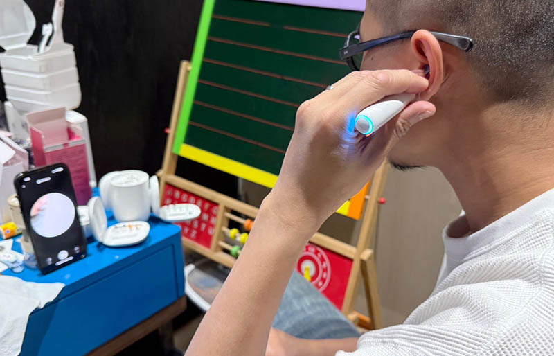 [啾團] Bebird 蜂鳥-HOME 30S 智慧科技可彎折微型攝影掏耳棒,可看見耳內更舒適安全