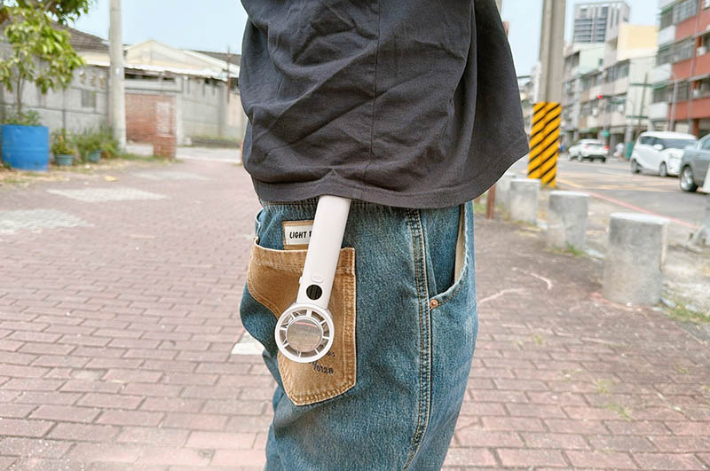 [啾團] 夏天抗暑必備,FUNY冰晶渦輪手持風扇,有顏值又有冰感的超強小風扇