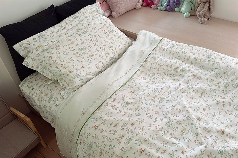 [啾團] 天絲床組.細緻到不想爬起來的超舒服床組+大人小孩枕頭