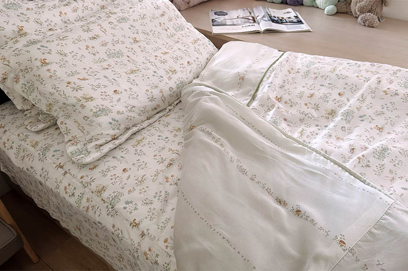 [啾團] 天絲床組.細緻到不想爬起來的超舒服床組+大人小孩枕頭