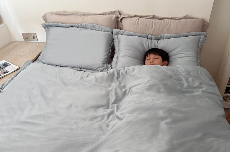 [啾團] 天絲床組.細緻到不想爬起來的超舒服床組+大人小孩枕頭