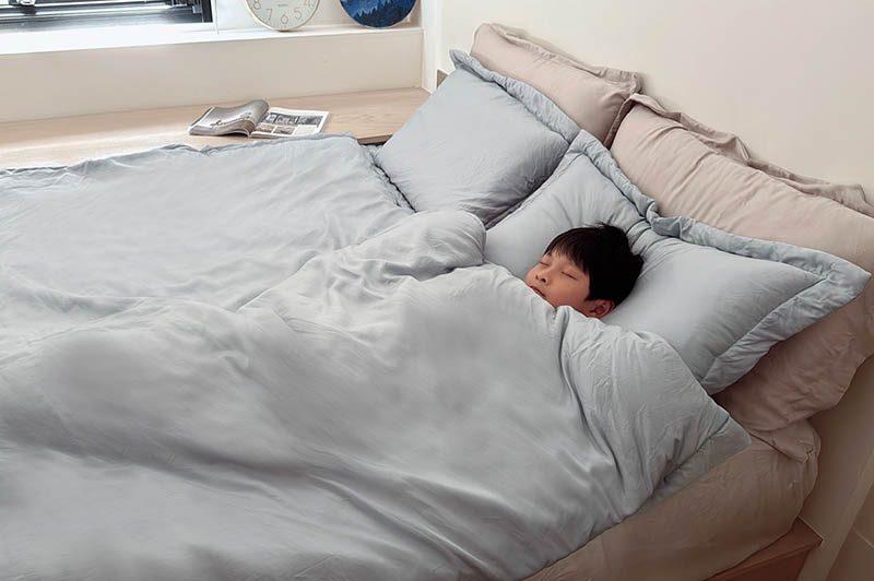 [啾團] 天絲床組.細緻到不想爬起來的超舒服床組+大人小孩枕頭