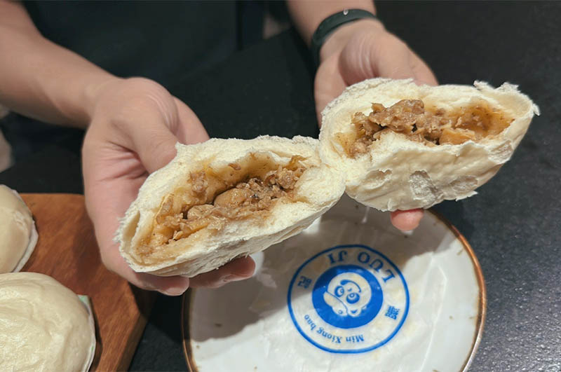 [啾團] 嘉義民雄不只有鬼屋，還有有名的羅記民雄肉包跟蘿蔔糕