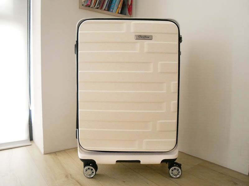 [啾團] 有了Flexflow再也不需要擔心行李箱會超重,會秤重的超美行李箱-Flexflow法國精品智能秤重旅行箱