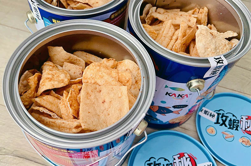 [啾團] 一桶絕對吃不夠,超熱銷蝦餅正式回歸-攻蝦秘KAKA醬燒蝦餅