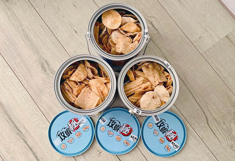 [啾團] 一桶絕對吃不夠,超熱銷蝦餅正式回歸-攻蝦秘KAKA醬燒蝦餅