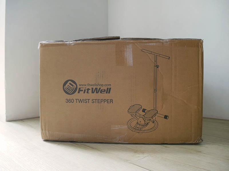 [啾團] 小空間就可以燃燒卡路里,鍛鍊下半身強化核心肌群-FitWell 360度扭轉踏步機