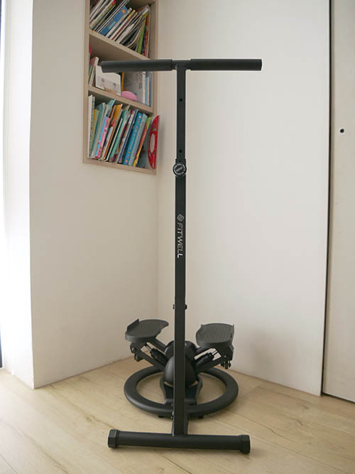 [啾團] 小空間就可以燃燒卡路里,鍛鍊下半身強化核心肌群-FitWell 360度扭轉踏步機