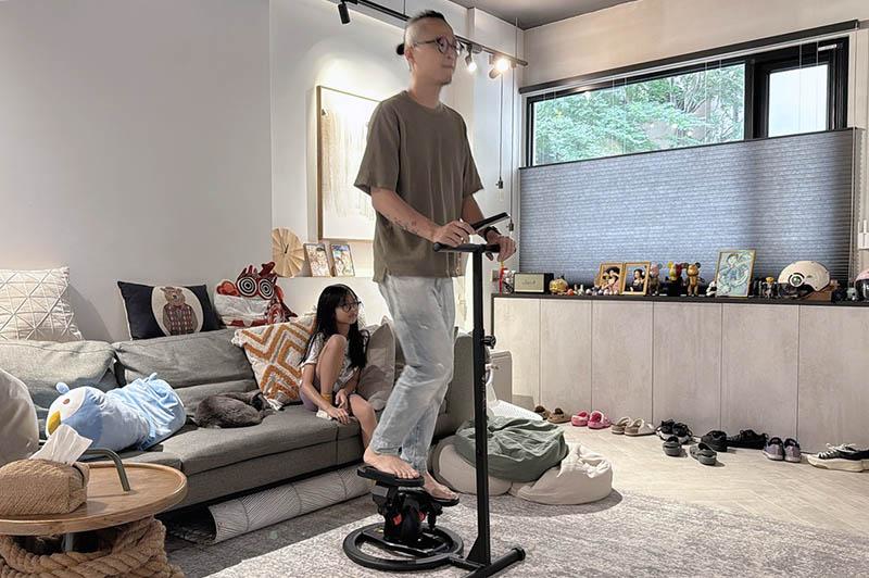 [啾團] 小空間就可以燃燒卡路里,鍛鍊下半身強化核心肌群-FitWell 360度扭轉踏步機