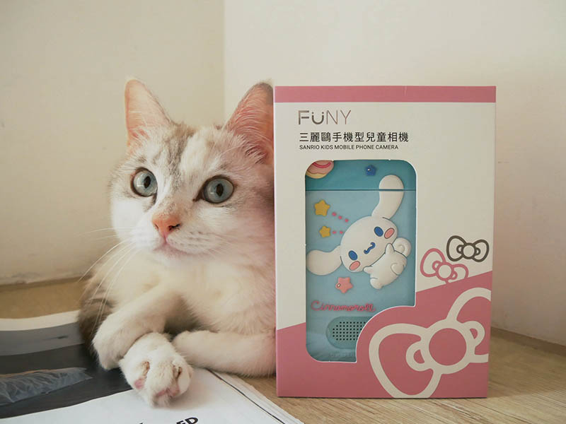 [啾團] FUNY三麗鷗正版授權!手機型兒童相機(大耳狗/酷洛米/帕恰狗)讓小朋友愛不釋手