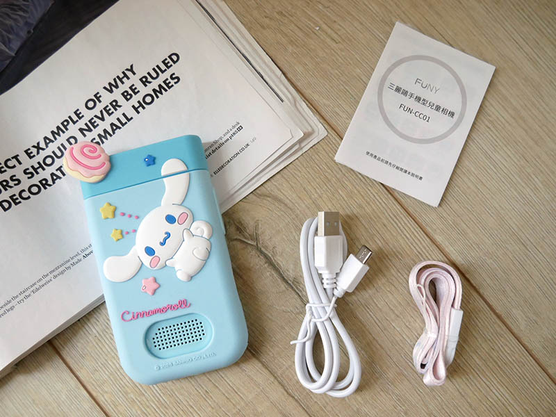 [啾團] FUNY三麗鷗正版授權!手機型兒童相機(大耳狗/酷洛米/帕恰狗)讓小朋友愛不釋手