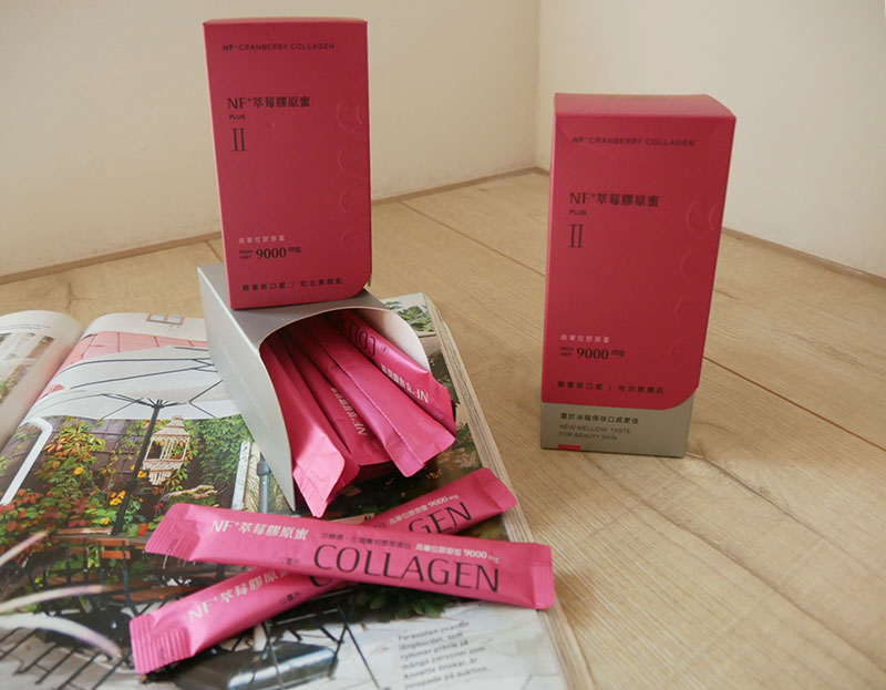 [啾團] 美肌萃-讓美很有感覺,速充滿滿膠原力,NF+萃莓膠原蜜II推薦