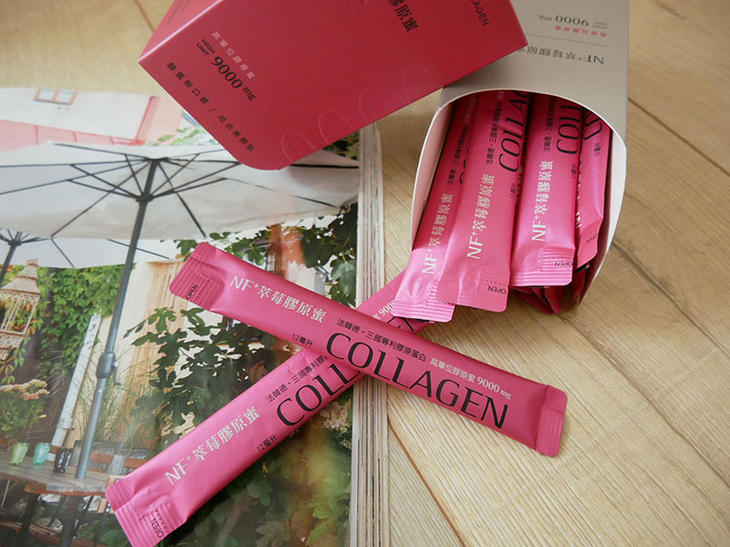 [啾團] 美肌萃-讓美很有感覺,速充滿滿膠原力,NF+萃莓膠原蜜II推薦