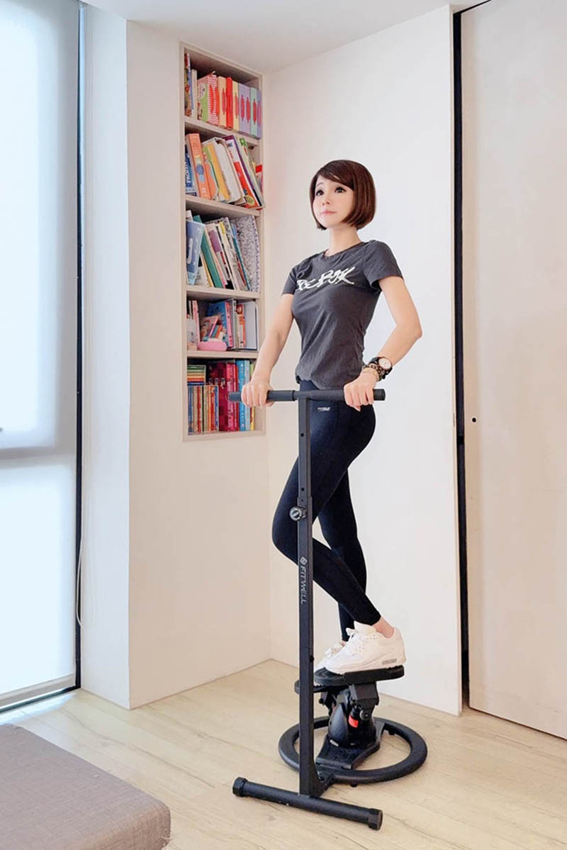 [啾團] 小空間就可以燃燒卡路里,鍛鍊下半身強化核心肌群-FitWell 360度扭轉踏步機