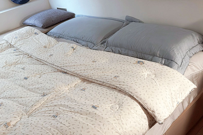 [啾團] 天絲床組.細緻到不想爬起來的超舒服床組+大人小孩枕頭(加開暖被)