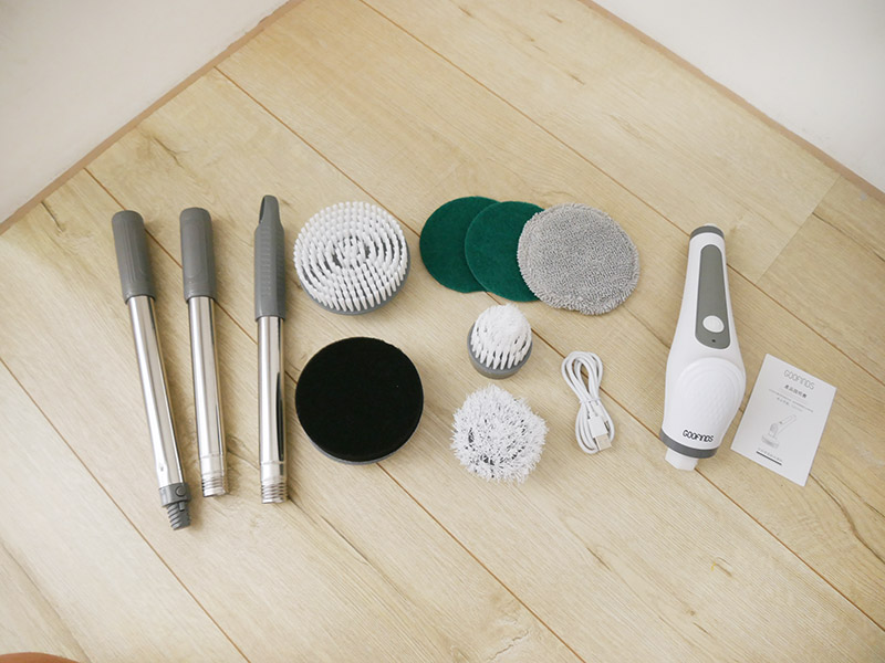 [啾團] GOOFINDS全防水電動清潔刷，不用再刷得半死，清潔也可以省力又優雅