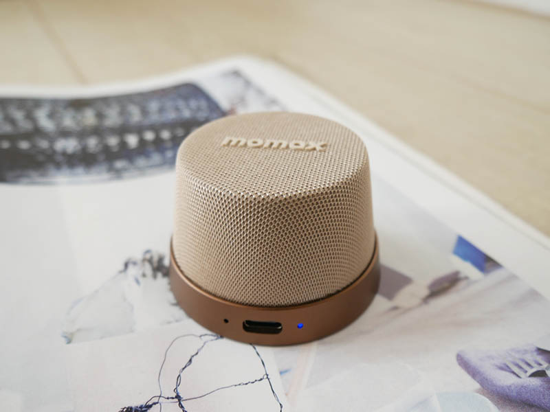 [啾團] Momax 1-Vibe Go小小一顆大大威力,迷你磁吸支架無線音箱(可攜式喇叭/無線藍牙喇叭)