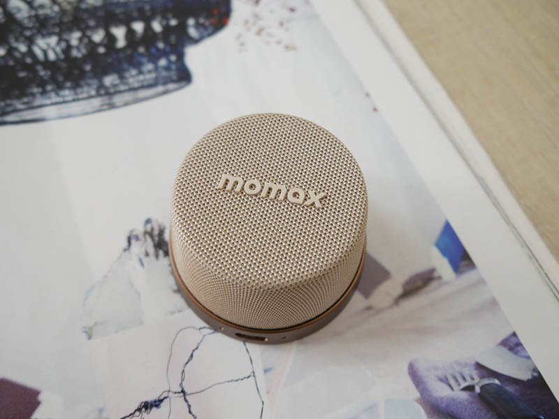 [啾團] Momax 1-Vibe Go小小一顆大大威力,迷你磁吸支架無線音箱(可攜式喇叭/無線藍牙喇叭)