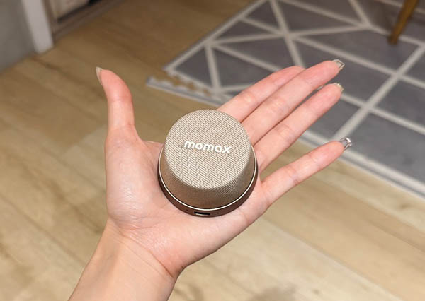 [啾團] Momax 1-Vibe Go小小一顆大大威力,迷你磁吸支架無線音箱(可攜式喇叭/無線藍牙喇叭)