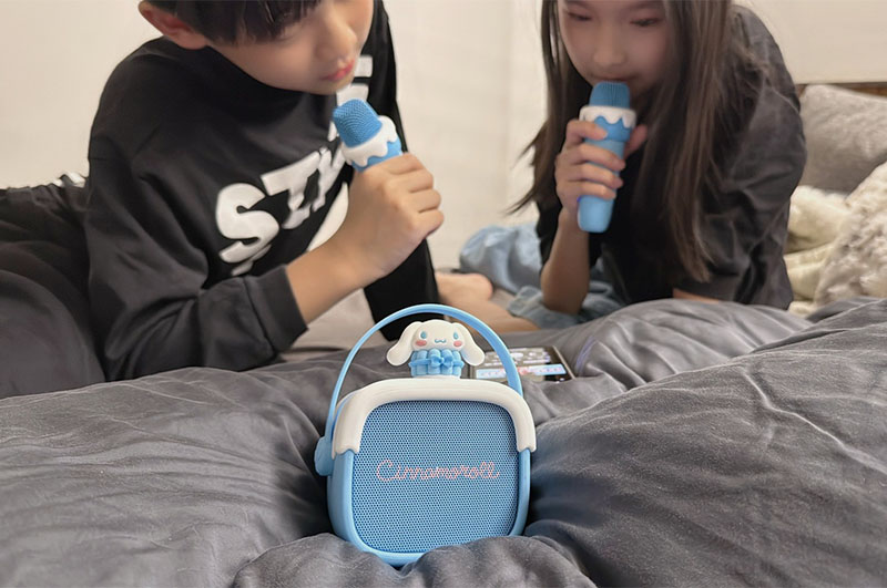 [啾團] FUNY三麗鷗正版授權!手機型兒童相機+idol K8隨身K歌精靈 (大耳狗/酷洛米/帕恰狗)讓小朋友愛不釋手