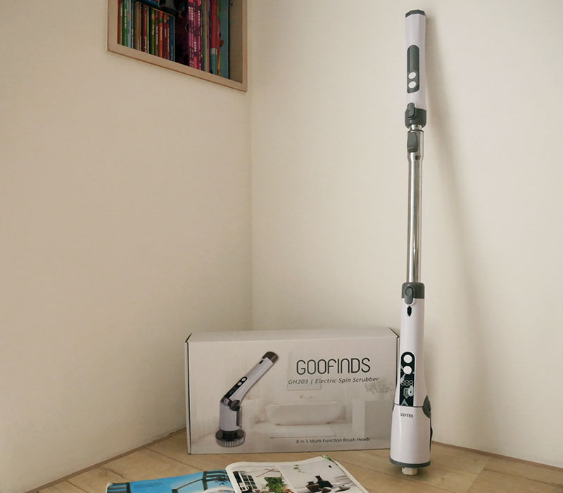 [啾團] GOOFINDS全防水電動清潔刷，不用再刷得半死，清潔也可以省力又優雅