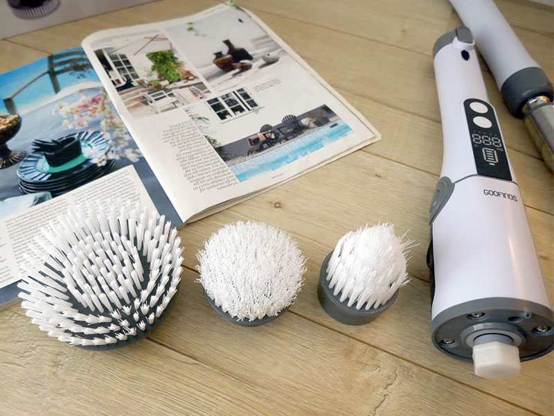 [啾團] GOOFINDS全防水電動清潔刷，不用再刷得半死，清潔也可以省力又優雅