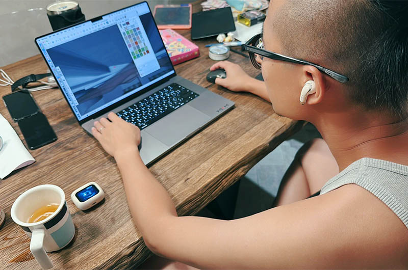 [啾團] 顏值爆表又超聰明！CP值超高 aircolor Pure Touch 真無線藍牙耳機