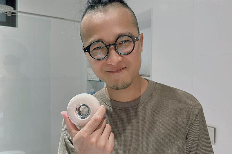 [啾團] one-meter刮鬍圈-小巧、續航強、磁吸好清潔——出門必帶的男士刮鬍神器