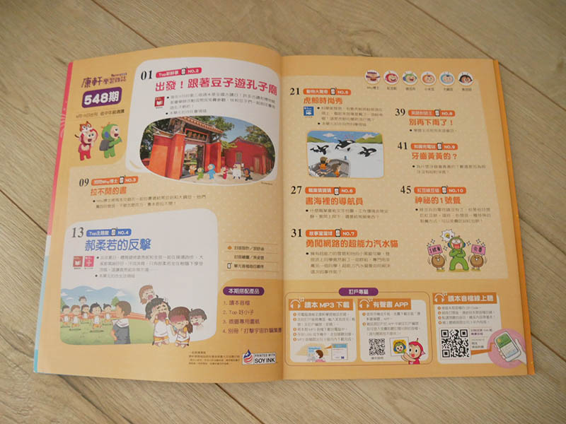 [啾團] 康軒學習雜誌-為國小的孩子量身訂做,陪伴孩子閱讀生活、認識世界的有趣讀物
